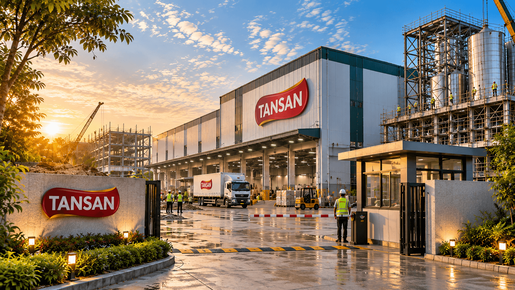 Tansan Foods State-of-the-Art Manufacturing Plant and Logistics Campus in Hazaribag